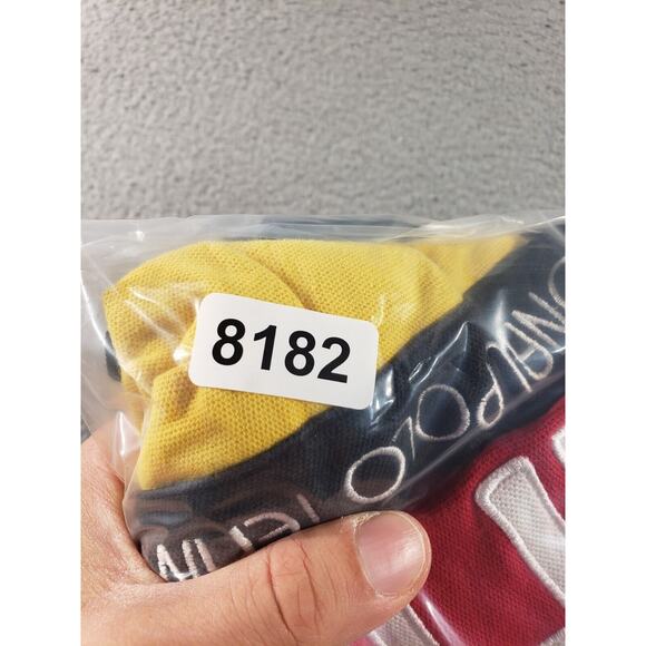 Star Company Shirt Men's XL Extra Large Red Ghana Polo Team Lake Volta World Cup - Picture 12 of 12